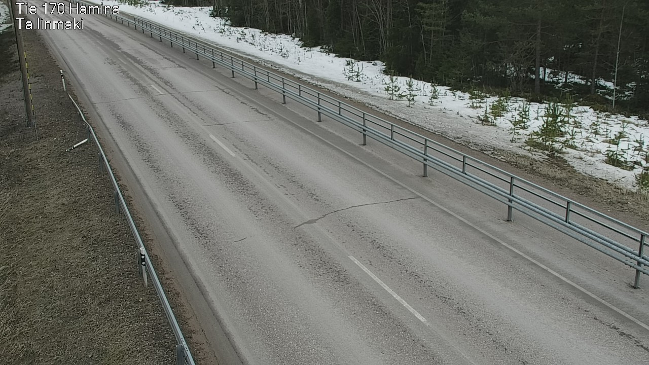 Weather Camera Image Väg 170 Fredrikshamn, Tallinmä, Hamina, Kymenlaakso
