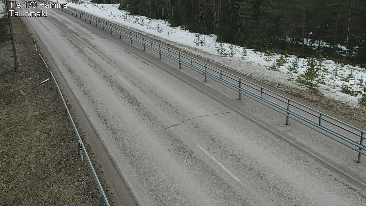 Weather Camera Image Väg 170 Fredrikshamn, Tallinmä, Hamina, Kymenlaakso