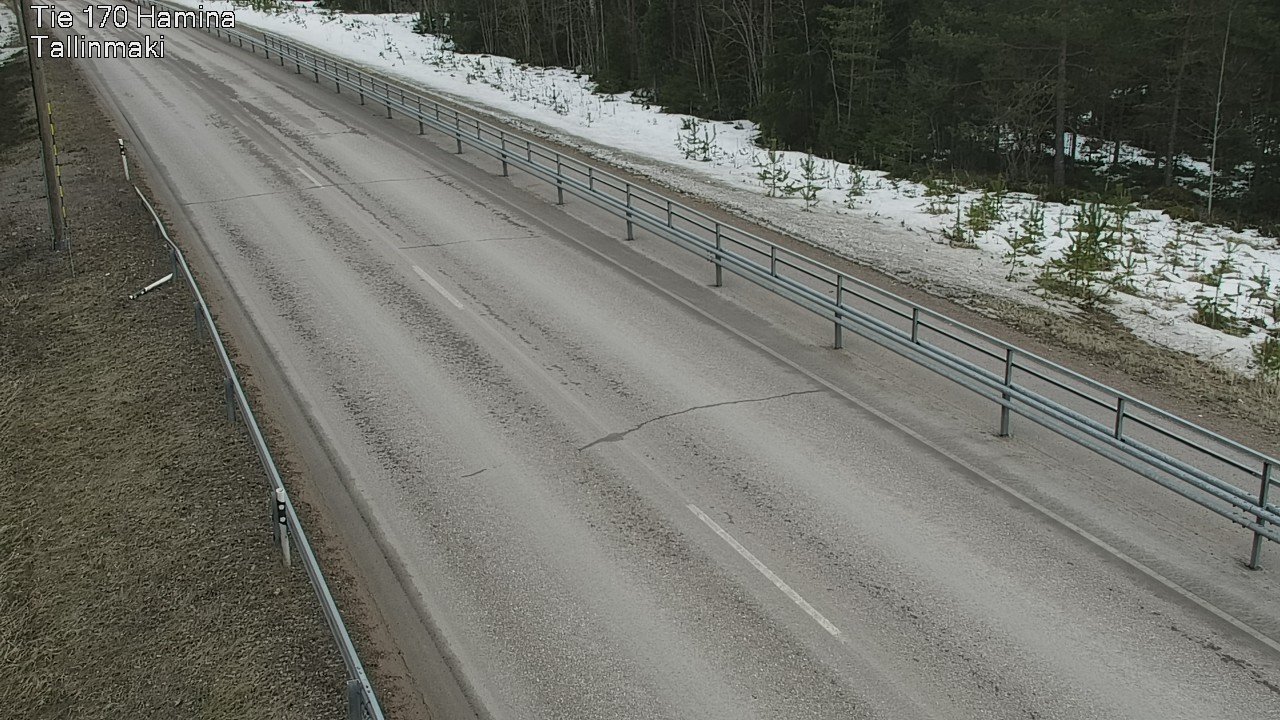 Weather Camera Image Väg 170 Fredrikshamn, Tallinmä, Hamina, Kymenlaakso