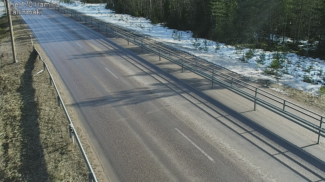 Weather Camera Image Väg 170 Fredrikshamn, Tallinmä, Hamina, Kymenlaakso