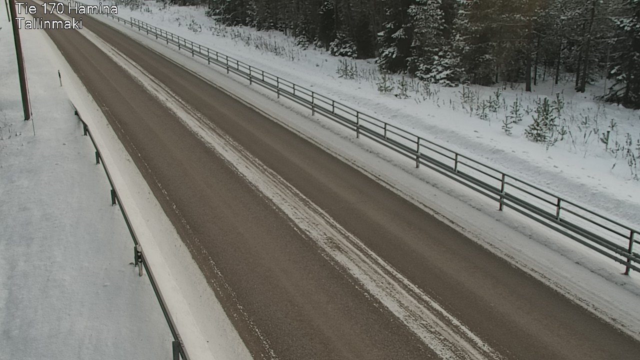 Weather Camera Image Väg 170 Fredrikshamn, Tallinmä, Hamina, Kymenlaakso