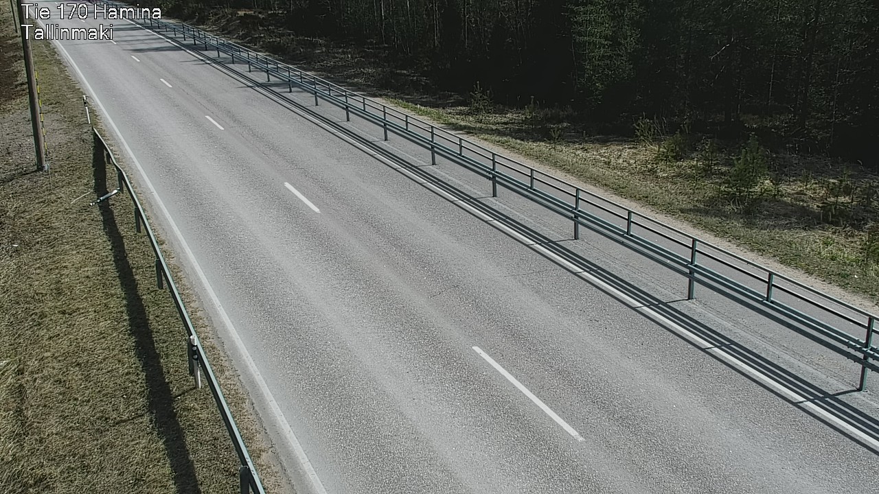Weather Camera Image Väg 170 Fredrikshamn, Tallinmä, Hamina, Kymenlaakso