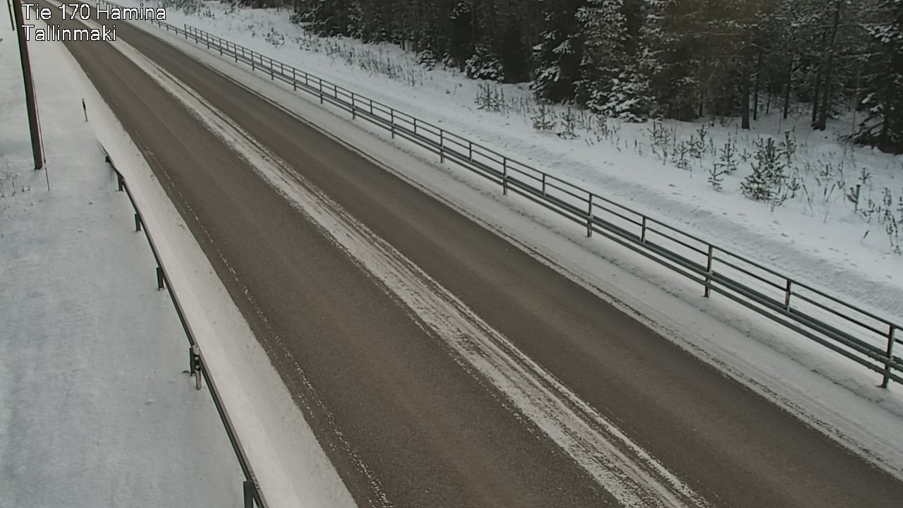 Weather Camera Image Väg 170 Fredrikshamn, Tallinmä, Hamina, Kymenlaakso