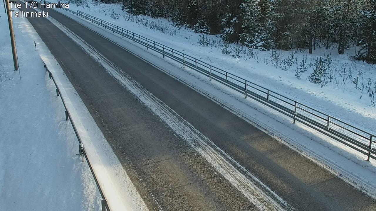 Weather Camera Image Väg 170 Fredrikshamn, Tallinmä, Hamina, Kymenlaakso