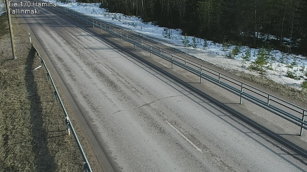 Weather Camera Image Väg 170 Fredrikshamn, Tallinmä, Hamina, Kymenlaakso
