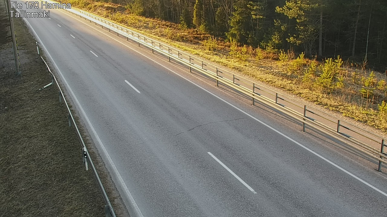 Weather Camera Image Väg 170 Fredrikshamn, Tallinmä, Hamina, Kymenlaakso
