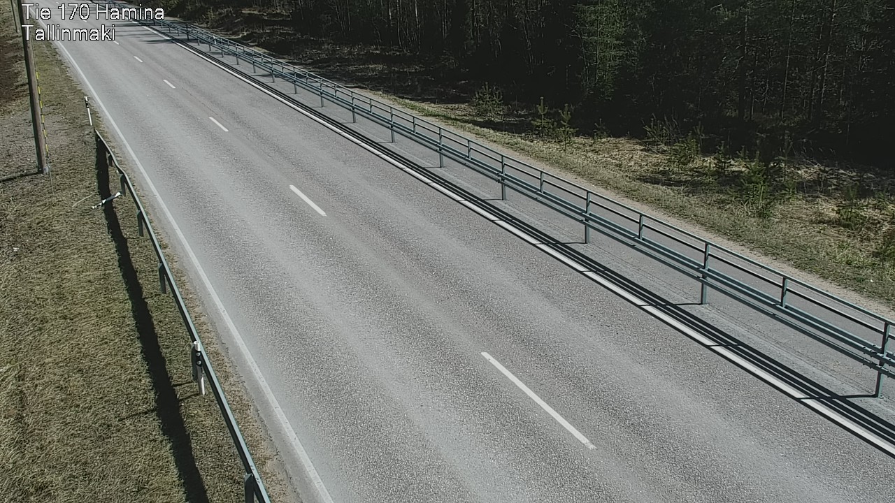 Weather Camera Image Väg 170 Fredrikshamn, Tallinmä, Hamina, Kymenlaakso