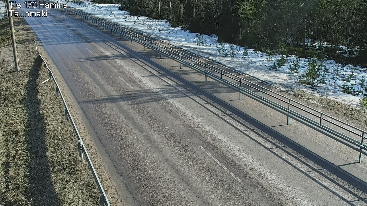 Weather Camera Image Väg 170 Fredrikshamn, Tallinmä, Hamina, Kymenlaakso