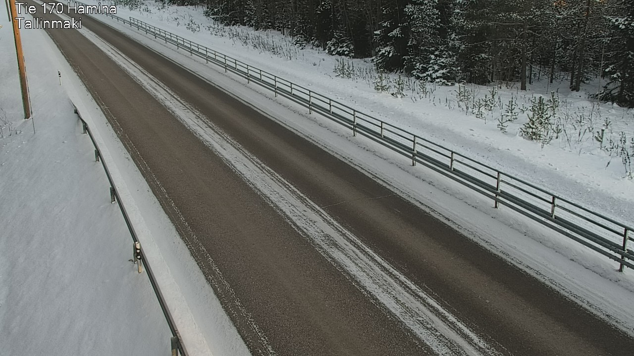 Weather Camera Image Väg 170 Fredrikshamn, Tallinmä, Hamina, Kymenlaakso