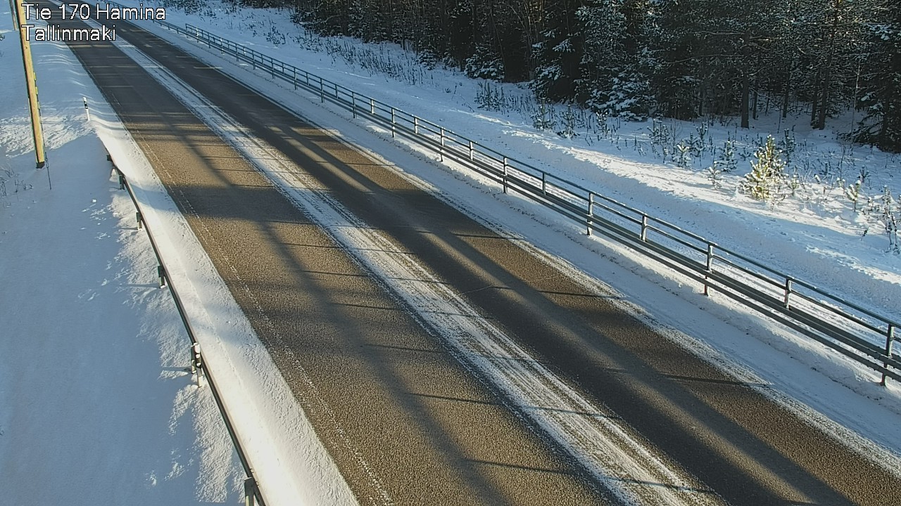 Weather Camera Image Väg 170 Fredrikshamn, Tallinmä, Hamina, Kymenlaakso