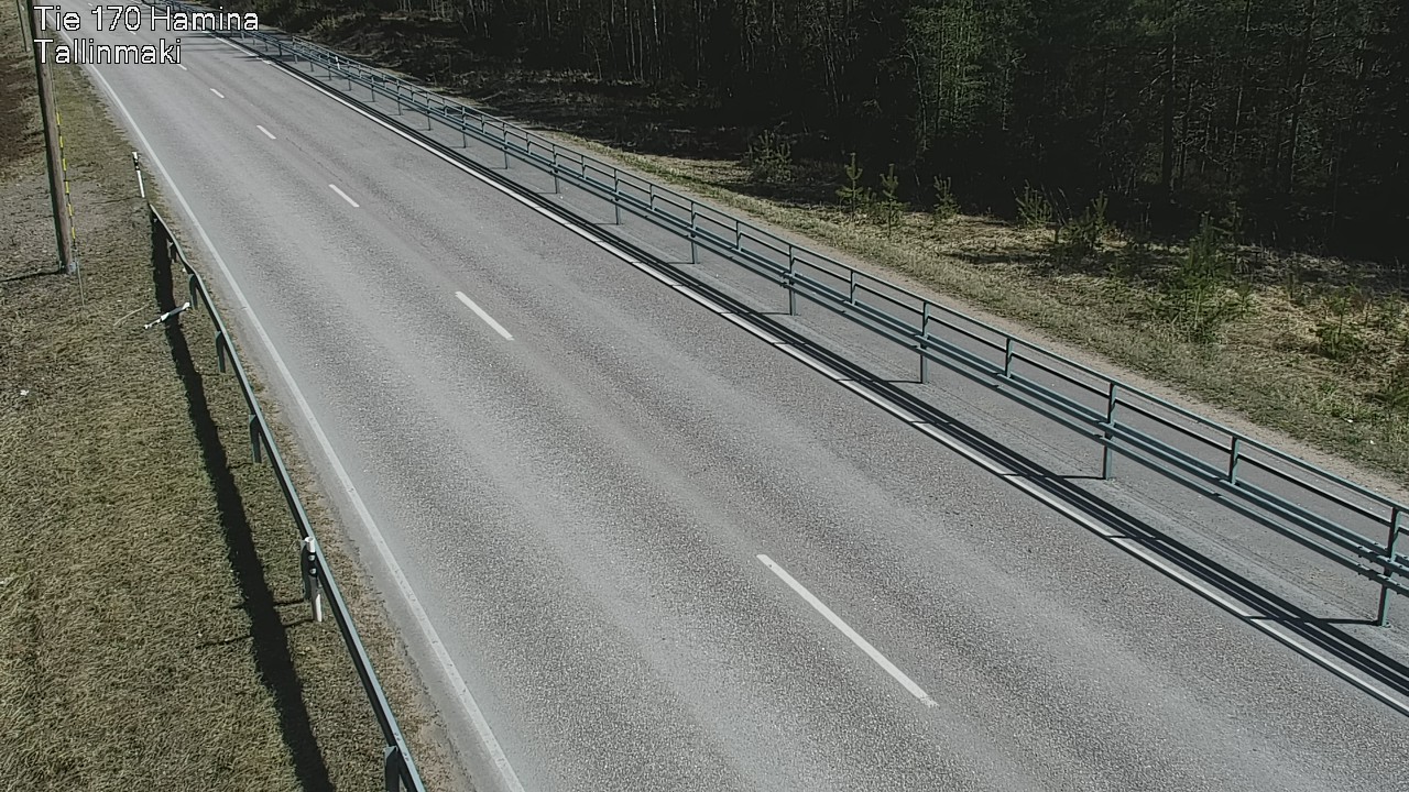 Weather Camera Image Väg 170 Fredrikshamn, Tallinmä, Hamina, Kymenlaakso