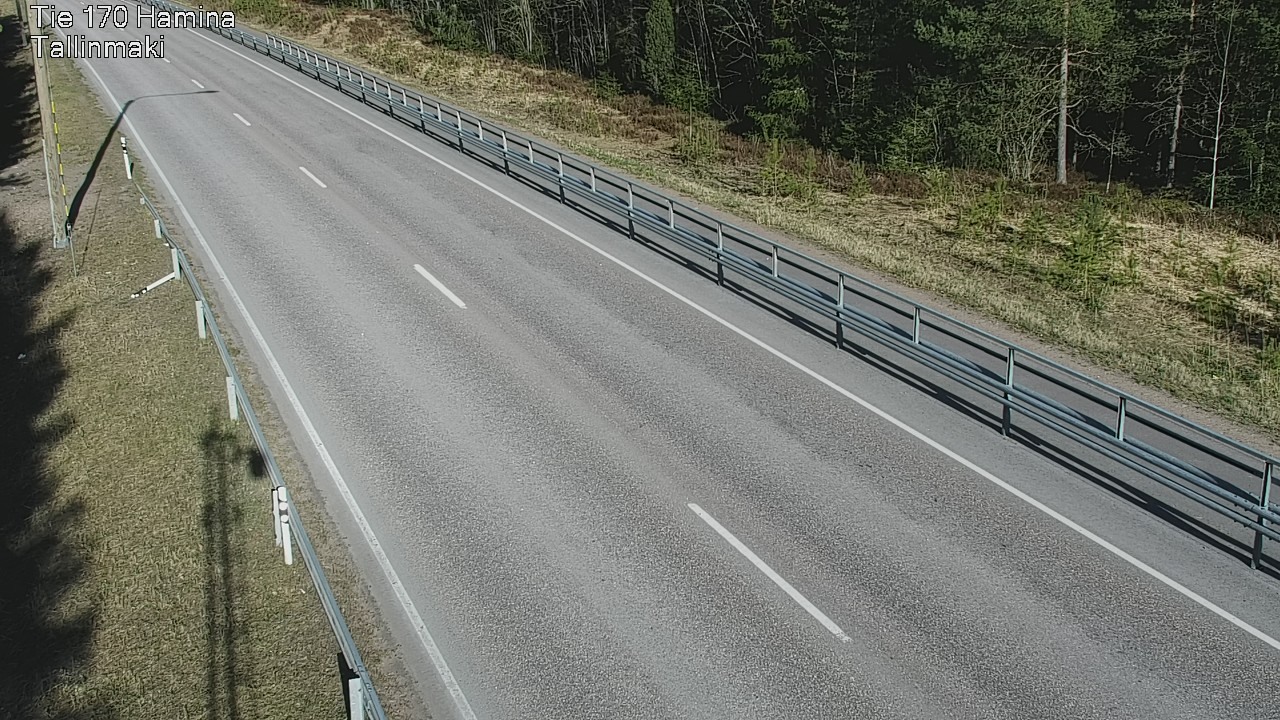 Weather Camera Image Väg 170 Fredrikshamn, Tallinmä, Hamina, Kymenlaakso