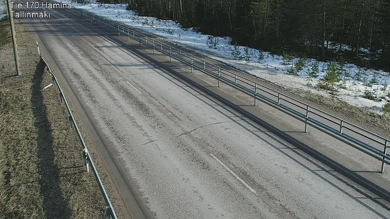 Weather Camera Image Väg 170 Fredrikshamn, Tallinmä, Hamina, Kymenlaakso