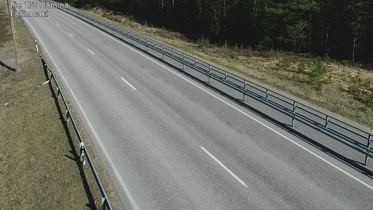Weather Camera Image Väg 170 Fredrikshamn, Tallinmä, Hamina, Kymenlaakso
