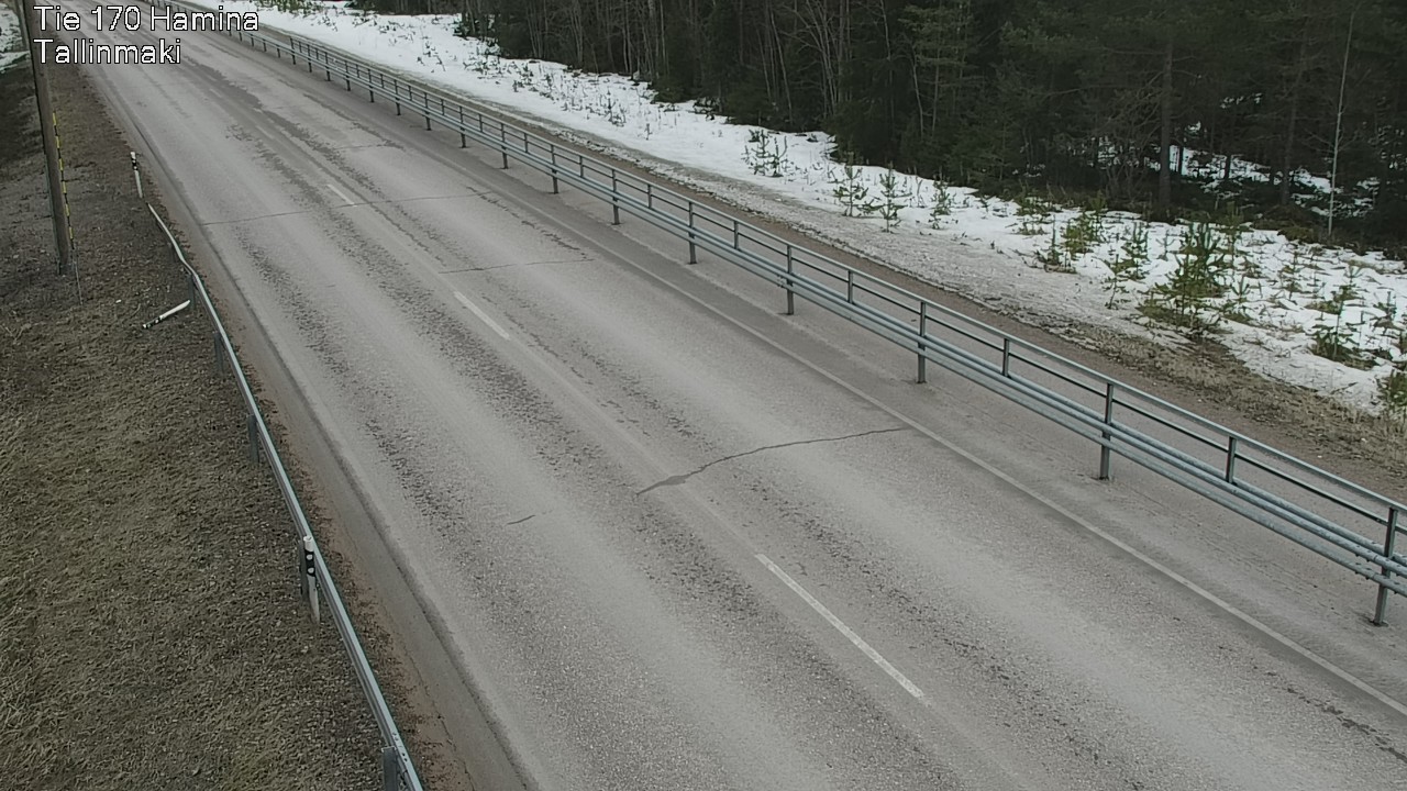 Weather Camera Image Väg 170 Fredrikshamn, Tallinmä, Hamina, Kymenlaakso