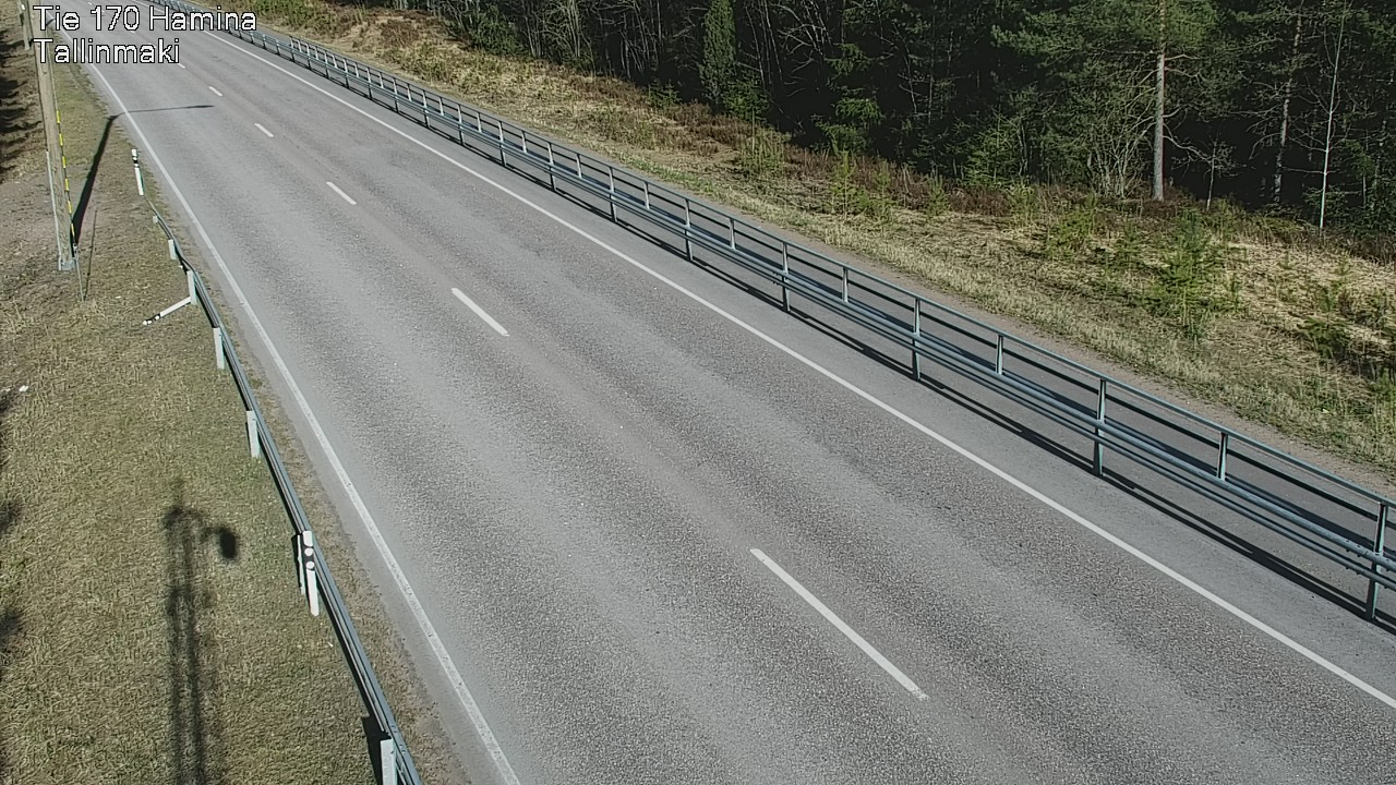 Weather Camera Image Väg 170 Fredrikshamn, Tallinmä, Hamina, Kymenlaakso