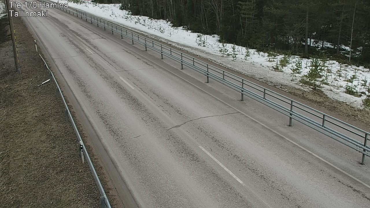 Weather Camera Image Väg 170 Fredrikshamn, Tallinmä, Hamina, Kymenlaakso