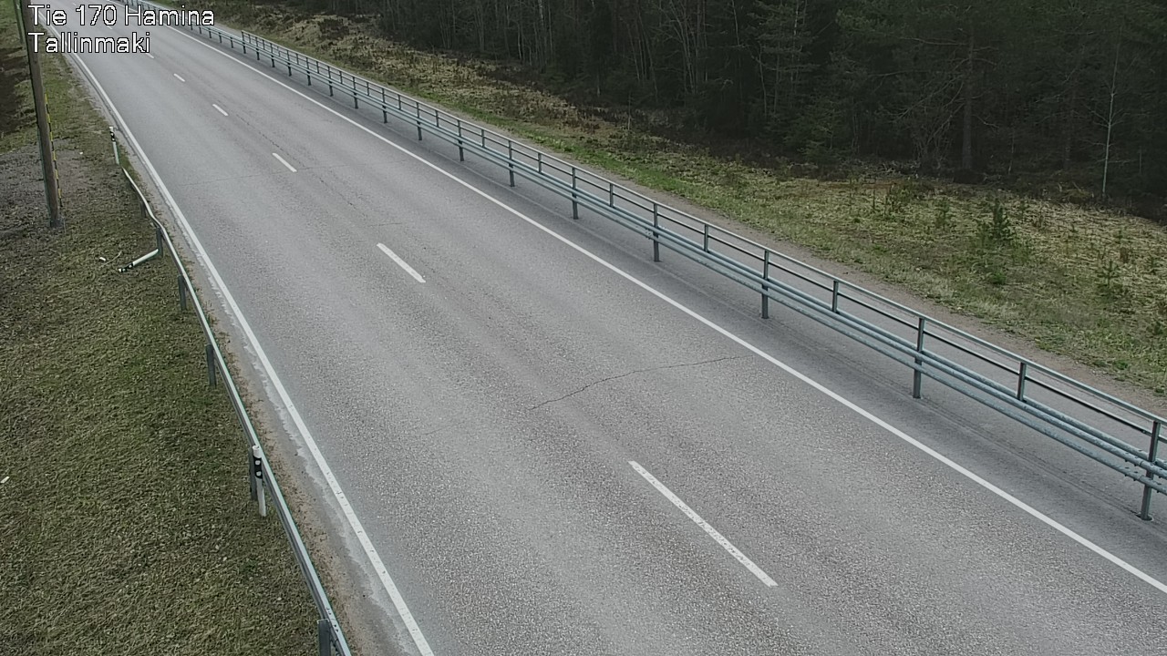 Weather Camera Image Väg 170 Fredrikshamn, Tallinmä, Hamina, Kymenlaakso