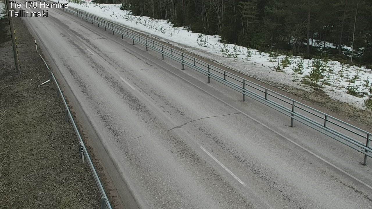 Weather Camera Image Väg 170 Fredrikshamn, Tallinmä, Hamina, Kymenlaakso