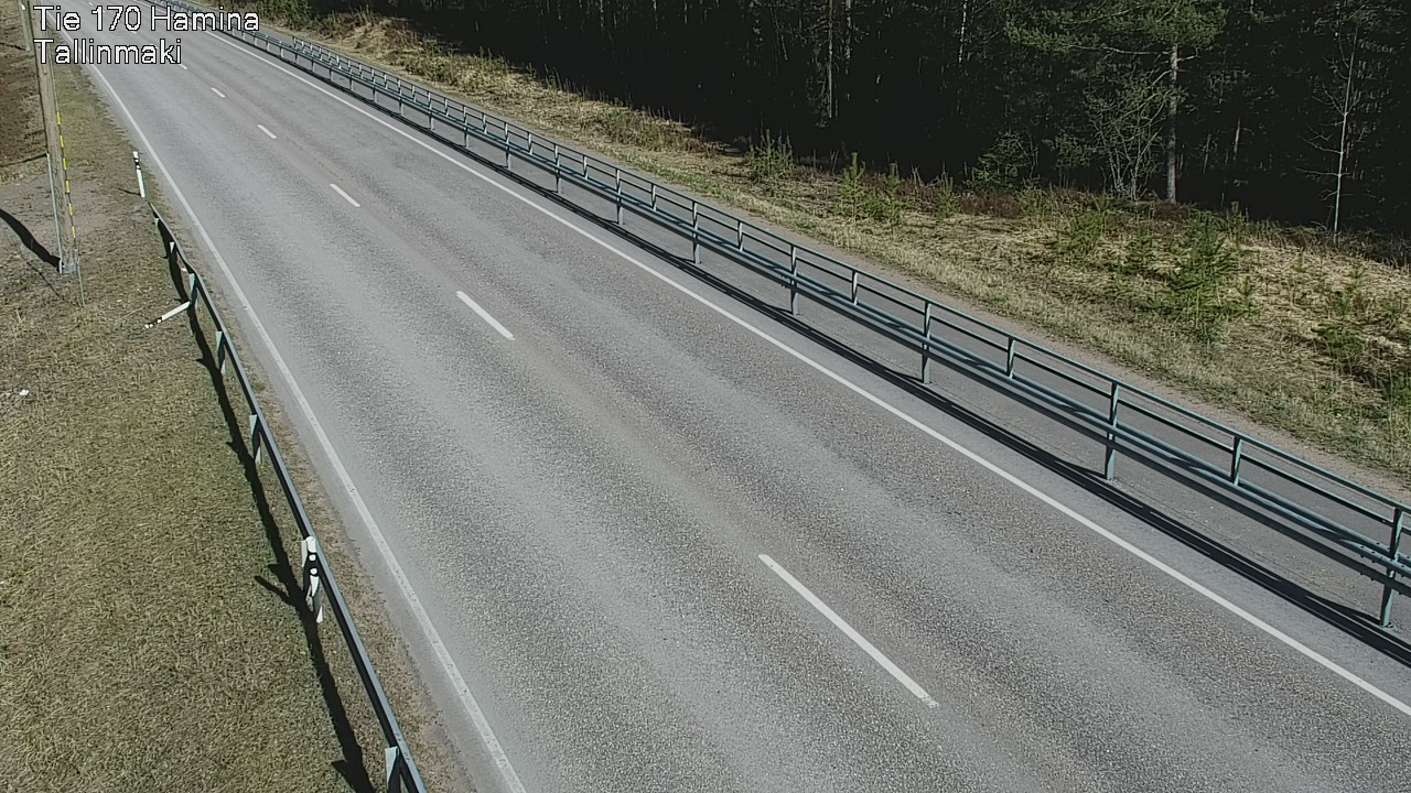 Weather Camera Image Väg 170 Fredrikshamn, Tallinmä, Hamina, Kymenlaakso