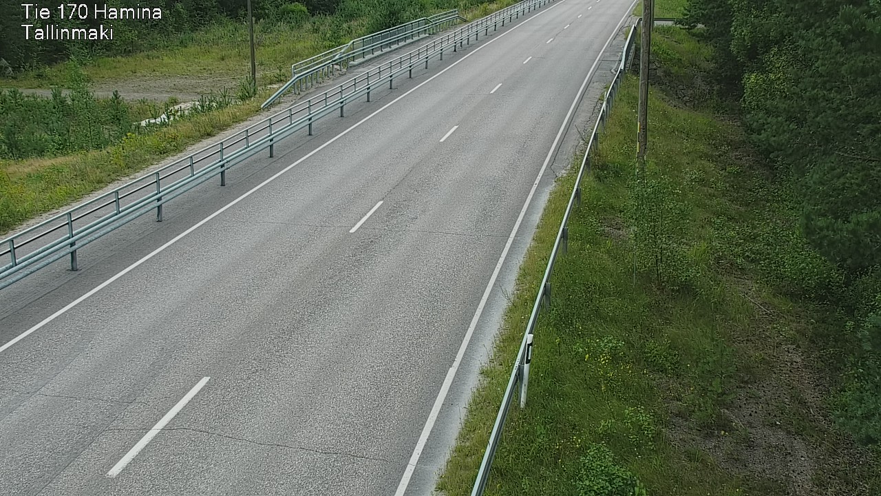 Weather Camera Image Road 170 Hamina, Tallinmäki, Hamina, Kymenlaakso