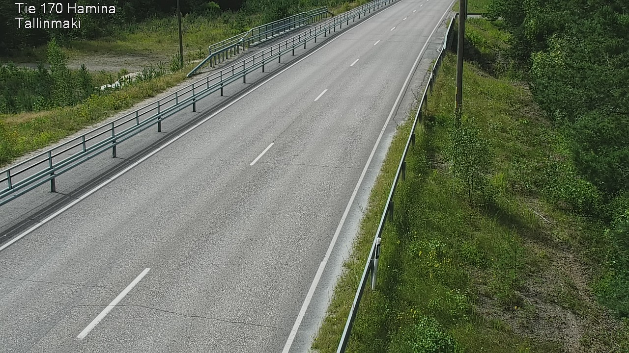 Weather Camera Image Road 170 Hamina, Tallinmäki, Hamina, Kymenlaakso