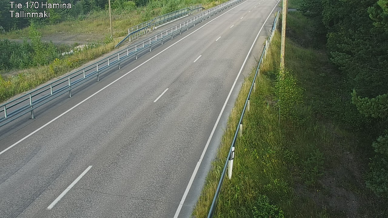 Weather Camera Image Road 170 Hamina, Tallinmäki, Hamina, Kymenlaakso