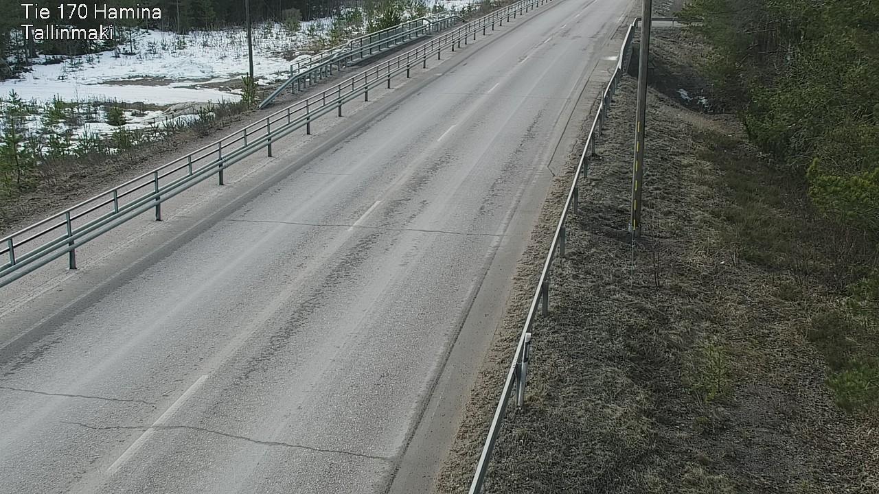 Weather Camera Image Road 170 Hamina, Tallinmäki, Hamina, Kymenlaakso