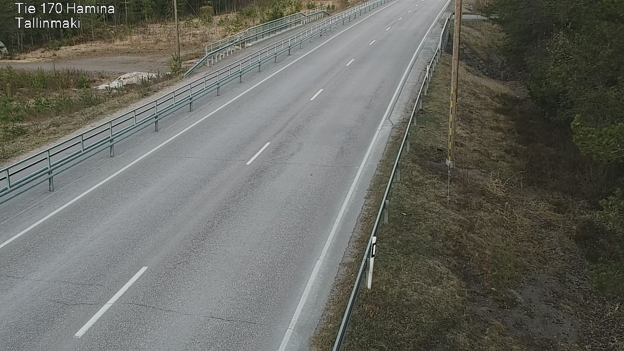 Weather Camera Image Road 170 Hamina, Tallinmäki, Hamina, Kymenlaakso