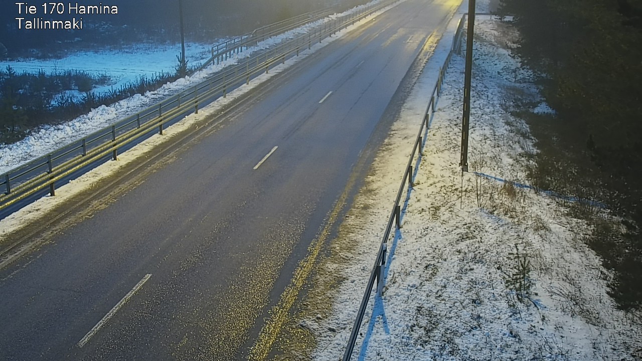 Weather Camera Image Väg 170 Fredrikshamn, Tallinmä, Hamina, Kymenlaakso