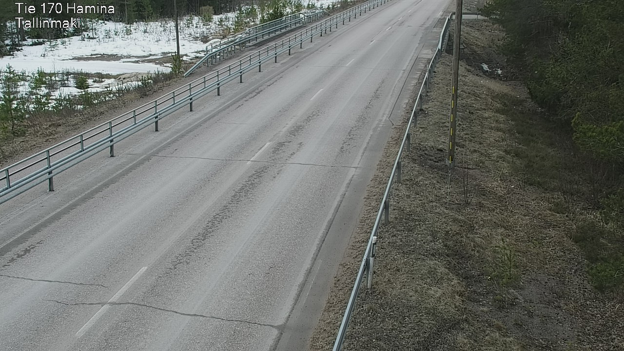 Weather Camera Image Road 170 Hamina, Tallinmäki, Hamina, Kymenlaakso