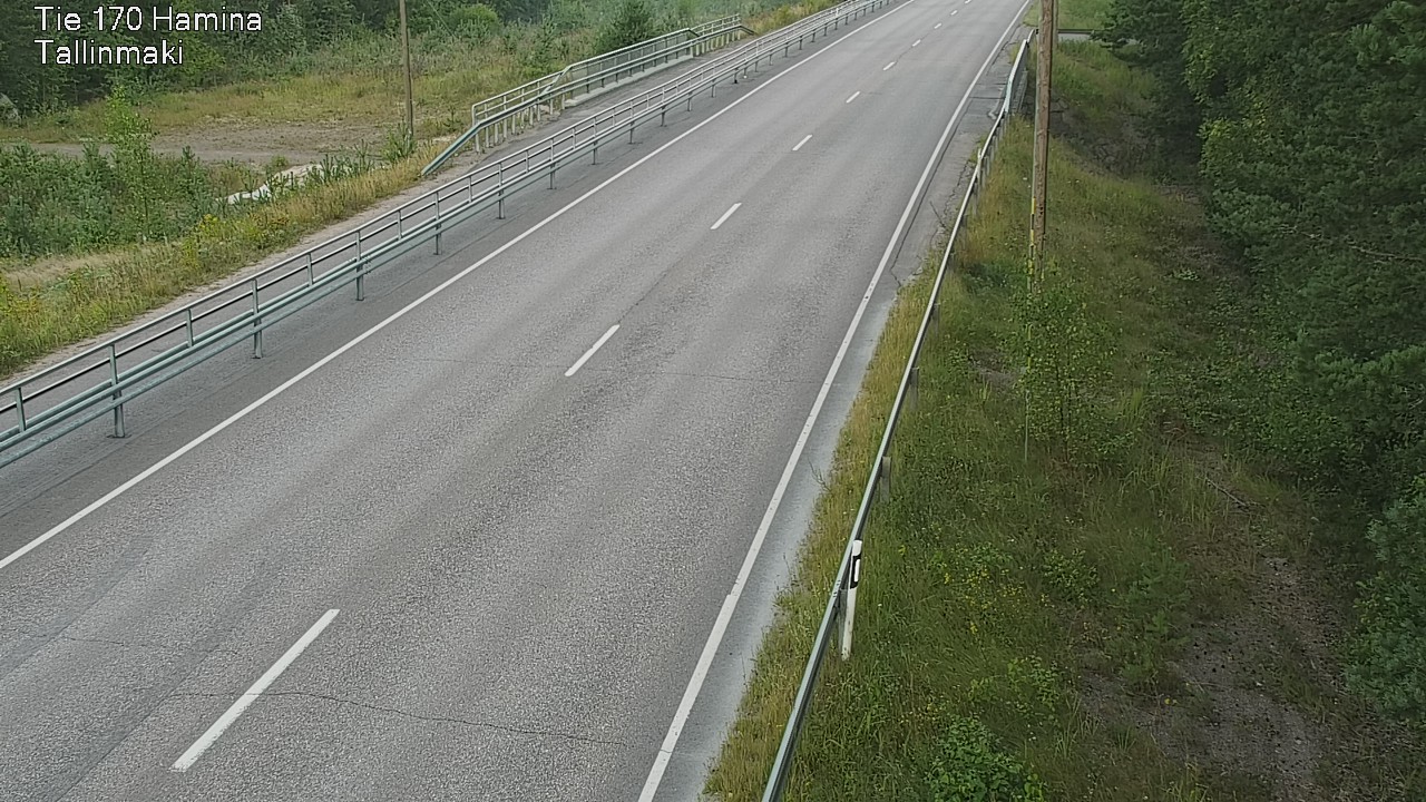 Weather Camera Image Road 170 Hamina, Tallinmäki, Hamina, Kymenlaakso