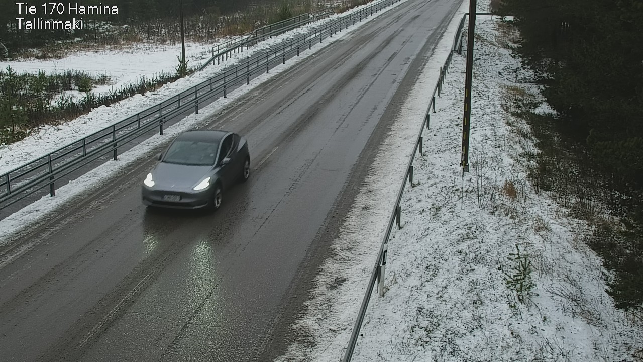 Weather Camera Image Väg 170 Fredrikshamn, Tallinmä, Hamina, Kymenlaakso