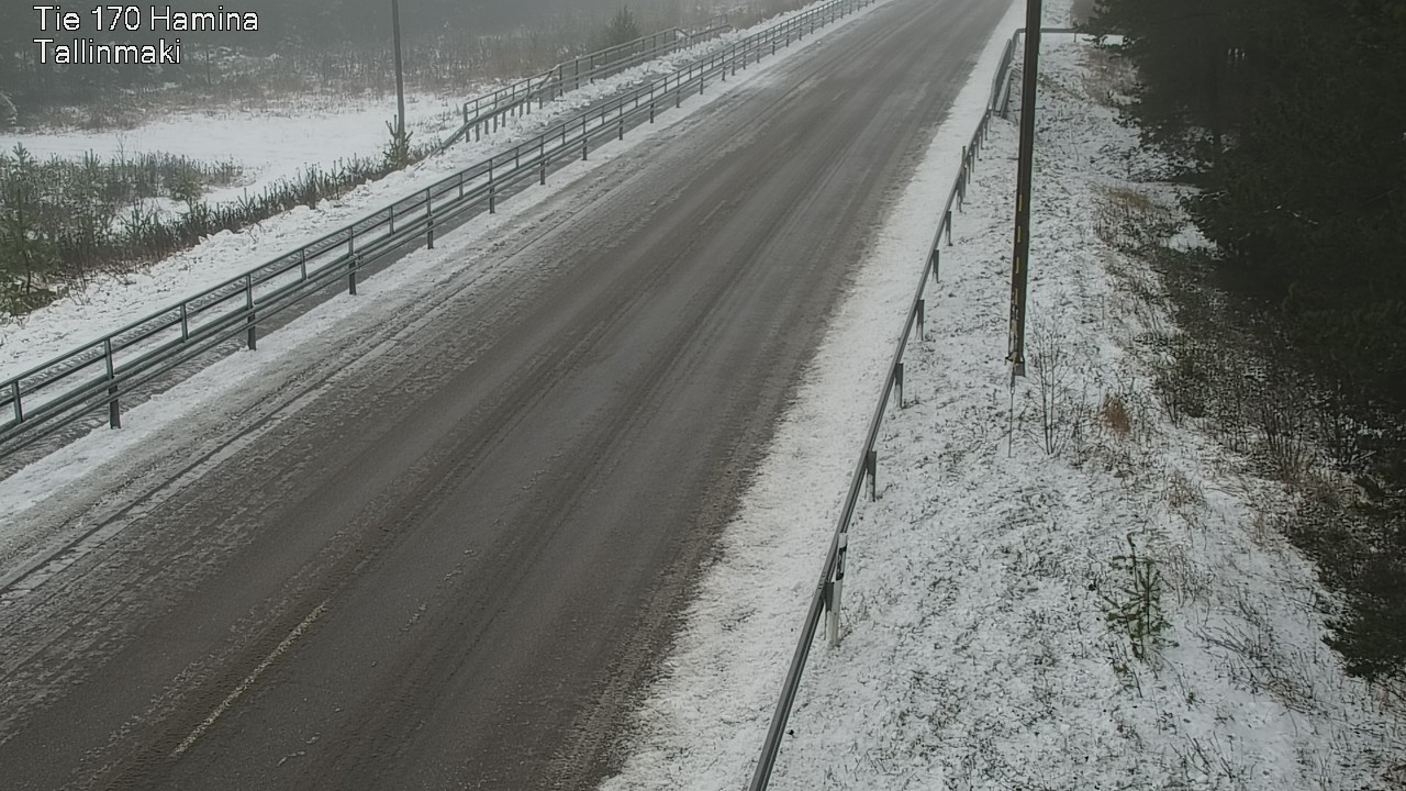 Weather Camera Image Väg 170 Fredrikshamn, Tallinmä, Hamina, Kymenlaakso