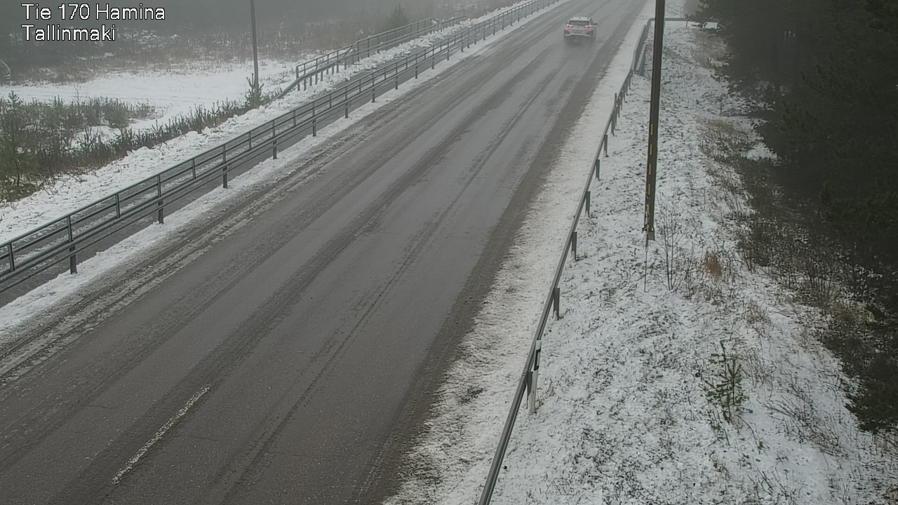 Weather Camera Image Väg 170 Fredrikshamn, Tallinmä, Hamina, Kymenlaakso