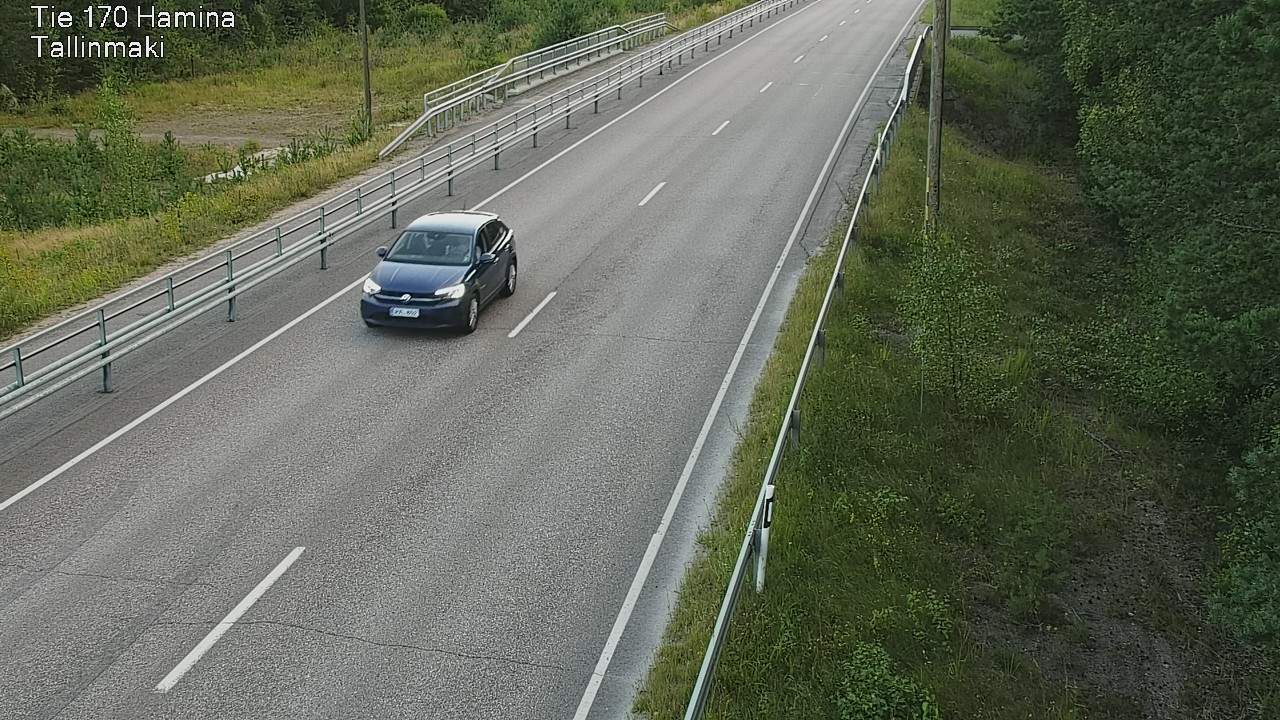 Weather Camera Image Road 170 Hamina, Tallinmäki, Hamina, Kymenlaakso