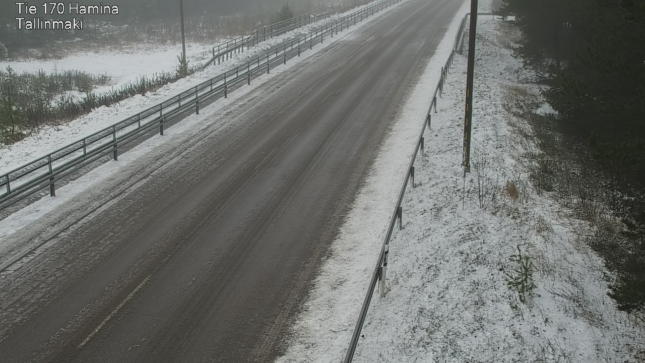 Weather Camera Image Väg 170 Fredrikshamn, Tallinmä, Hamina, Kymenlaakso