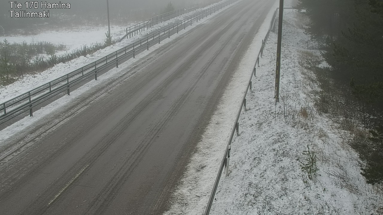 Weather Camera Image Väg 170 Fredrikshamn, Tallinmä, Hamina, Kymenlaakso