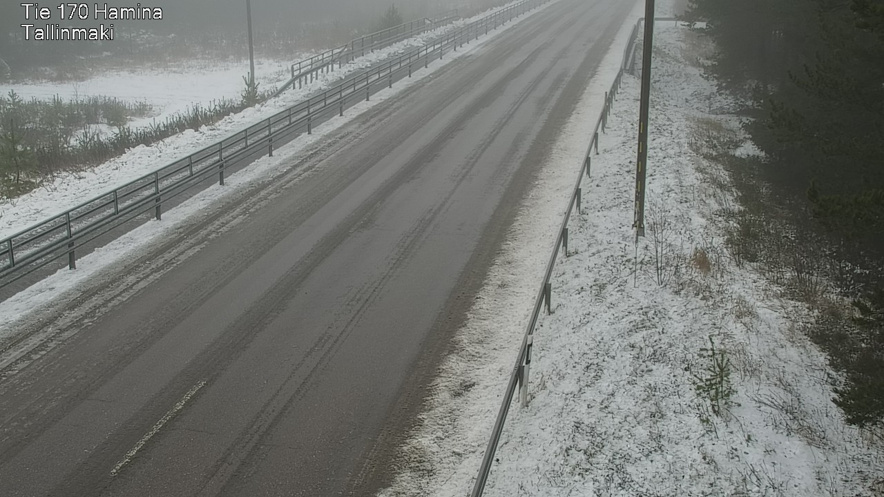 Weather Camera Image Väg 170 Fredrikshamn, Tallinmä, Hamina, Kymenlaakso