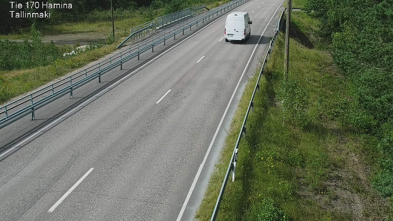 Weather Camera Image Väg 170 Fredrikshamn, Tallinmä, Hamina, Kymenlaakso