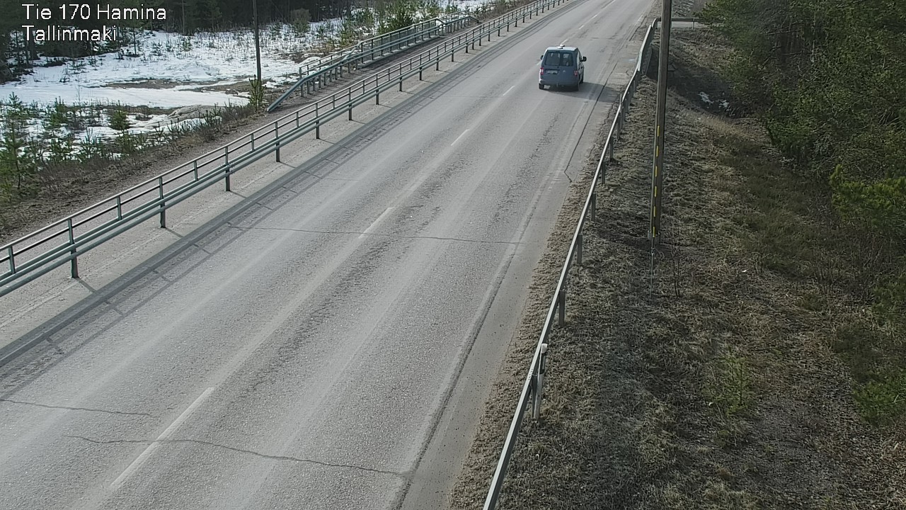 Weather Camera Image Road 170 Hamina, Tallinmäki, Hamina, Kymenlaakso