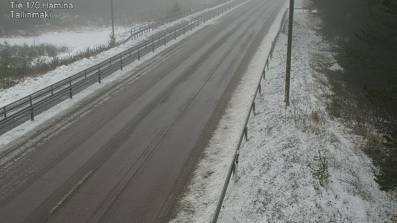 Weather Camera Image Väg 170 Fredrikshamn, Tallinmä, Hamina, Kymenlaakso