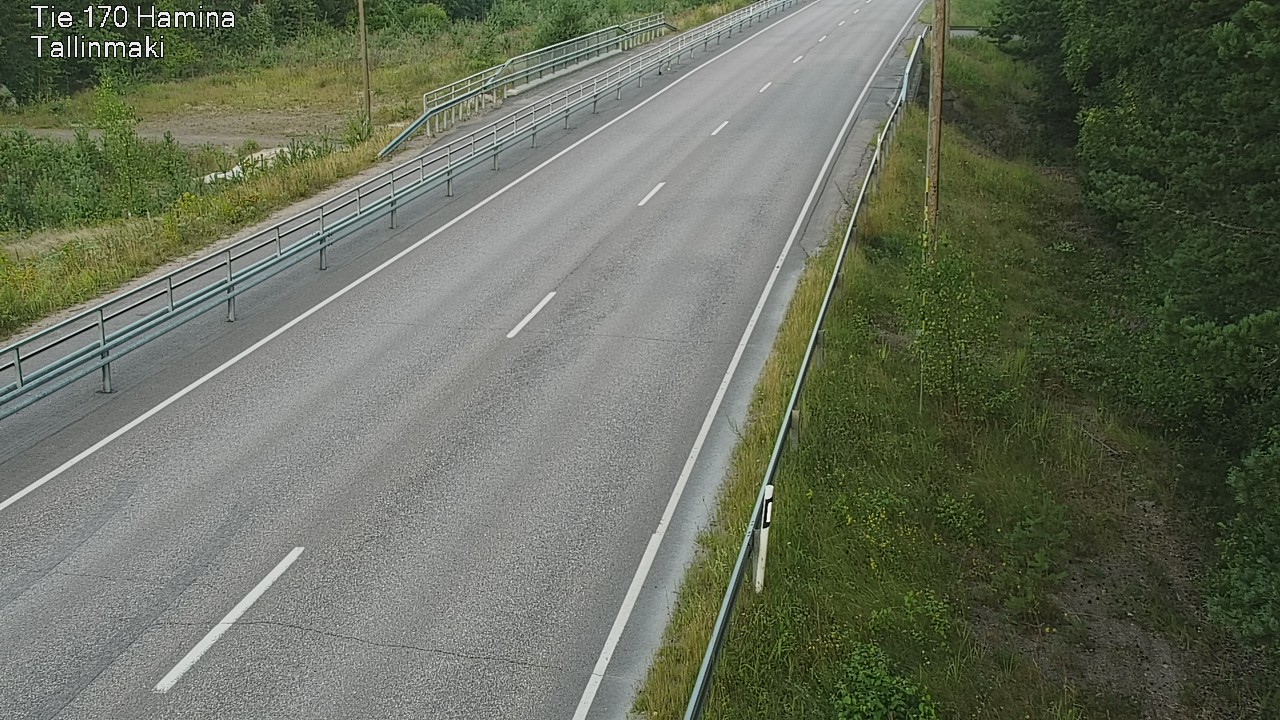 Weather Camera Image Road 170 Hamina, Tallinmäki, Hamina, Kymenlaakso