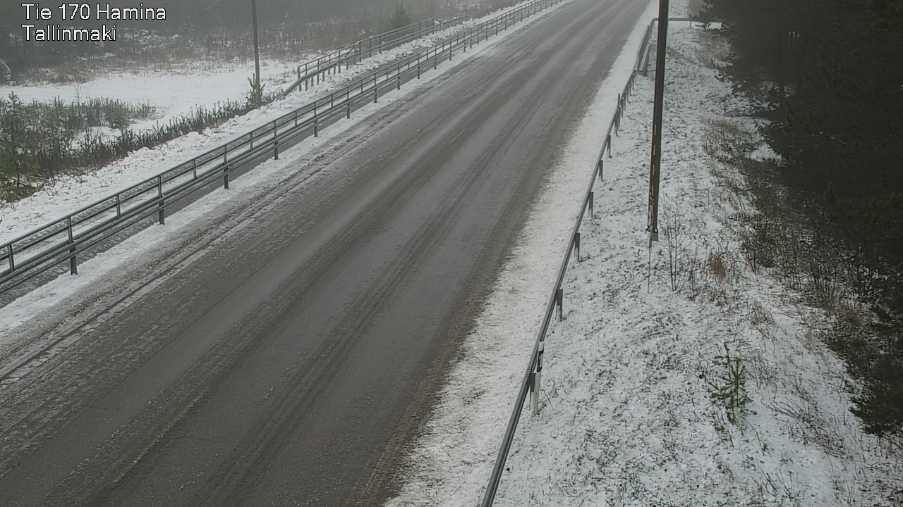 Weather Camera Image Väg 170 Fredrikshamn, Tallinmä, Hamina, Kymenlaakso