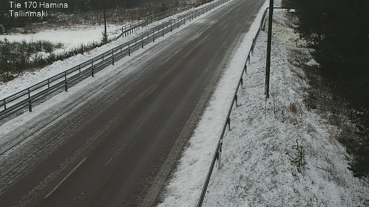 Weather Camera Image Väg 170 Fredrikshamn, Tallinmä, Hamina, Kymenlaakso