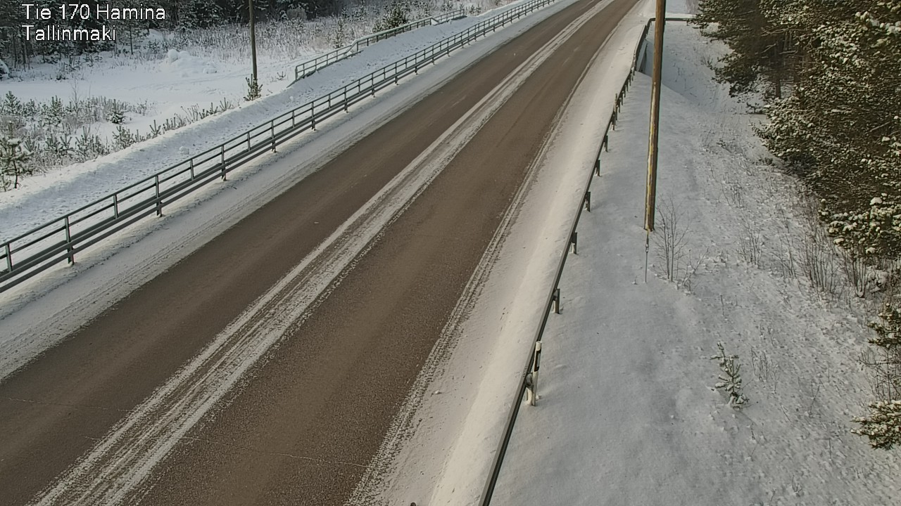 Weather Camera Image Road 170 Hamina, Tallinmäki, Hamina, Kymenlaakso