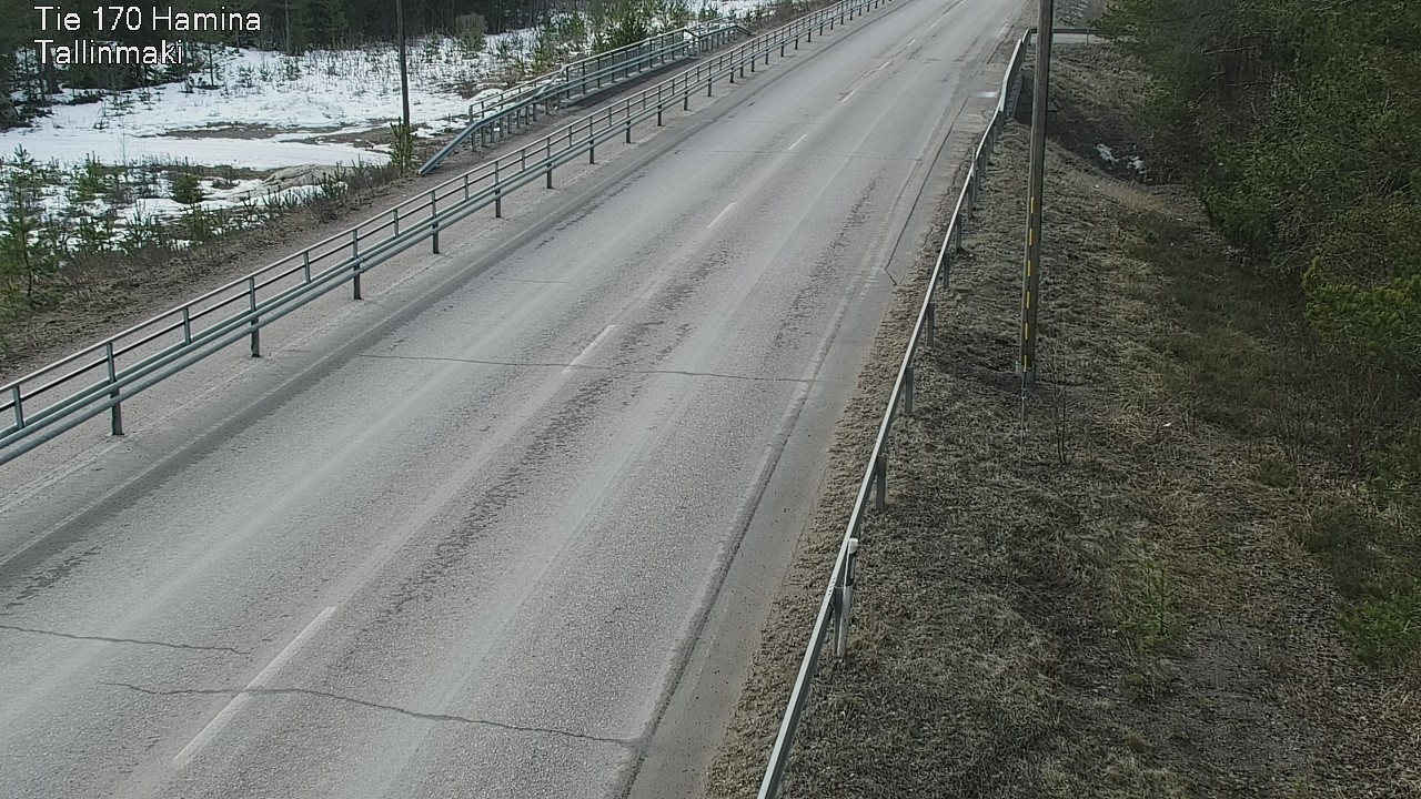 Weather Camera Image Road 170 Hamina, Tallinmäki, Hamina, Kymenlaakso