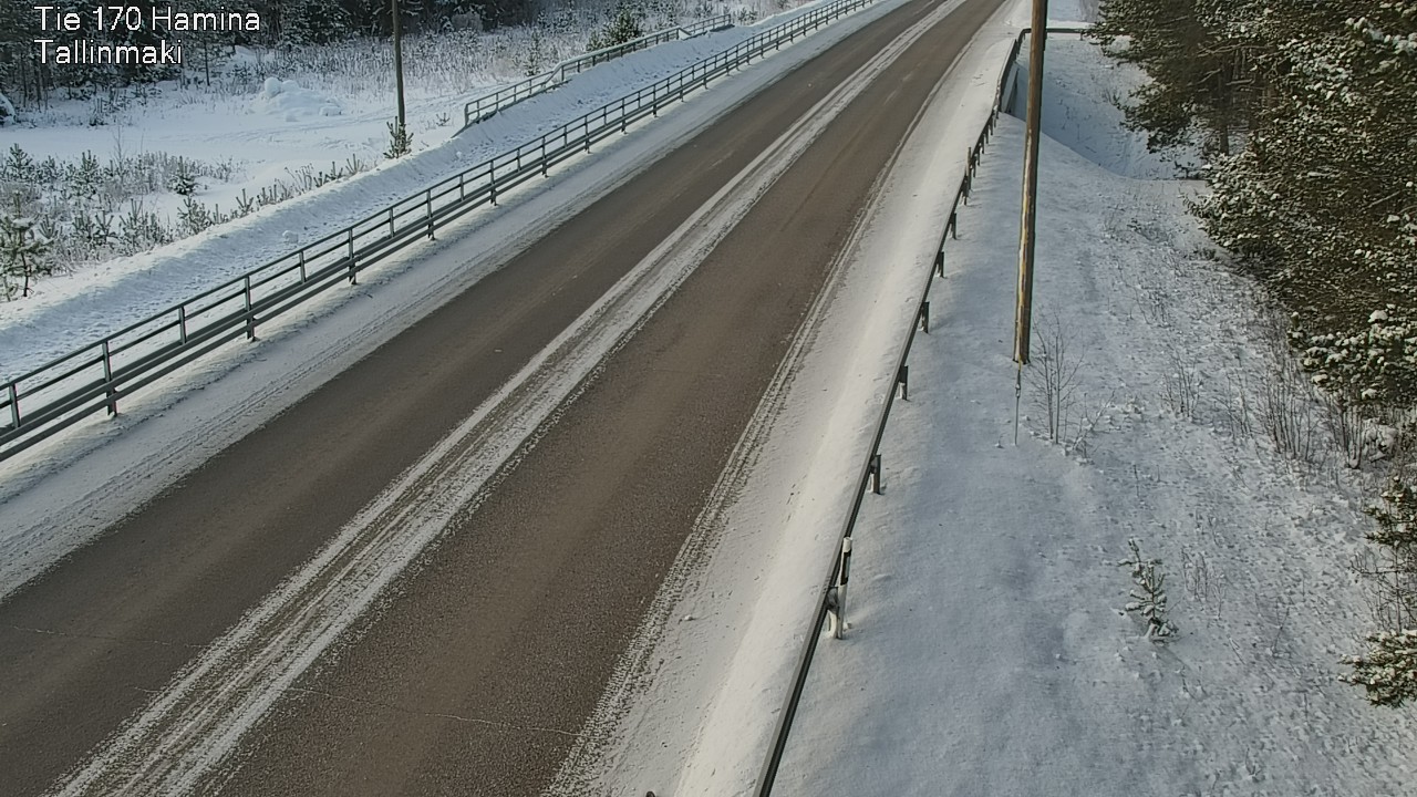 Weather Camera Image Road 170 Hamina, Tallinmäki, Hamina, Kymenlaakso