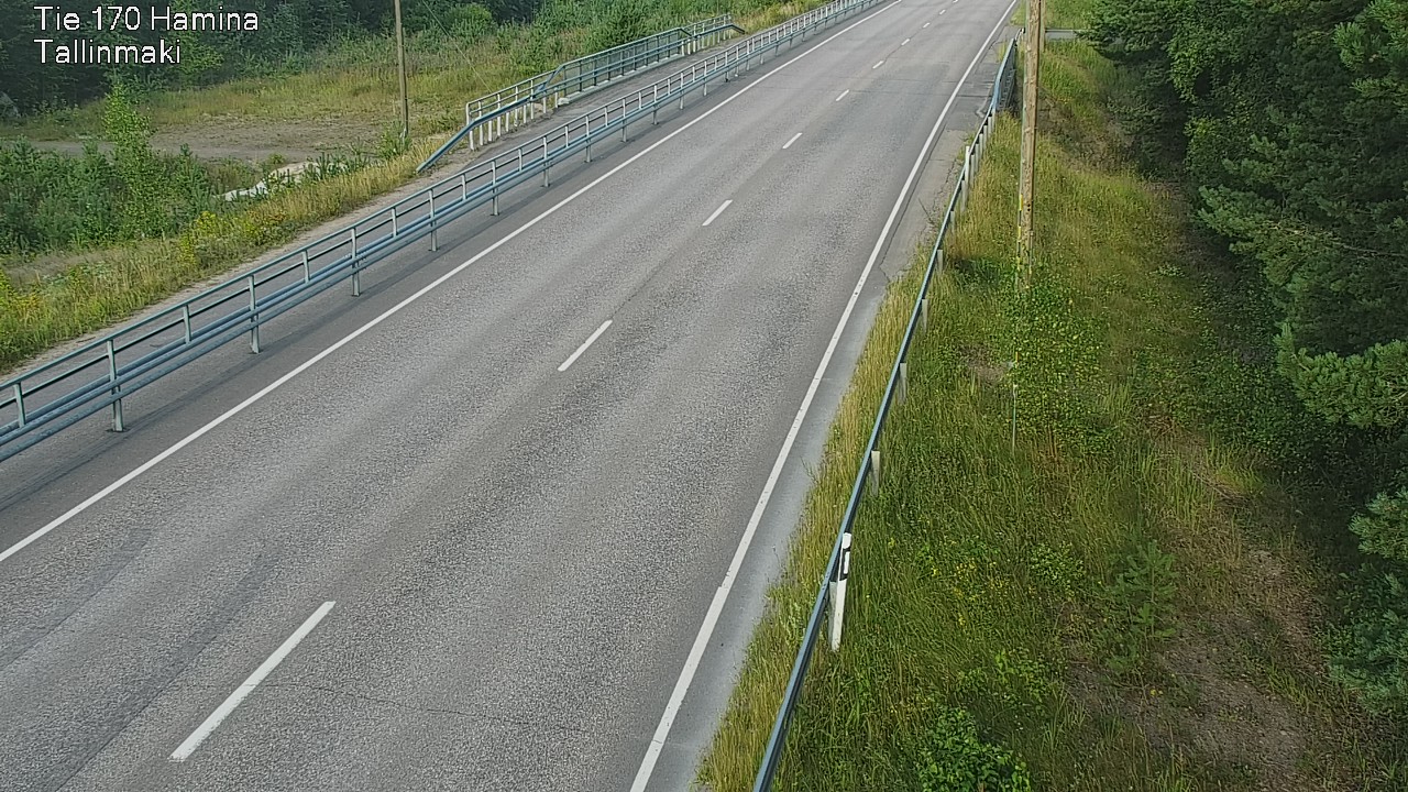 Weather Camera Image Road 170 Hamina, Tallinmäki, Hamina, Kymenlaakso