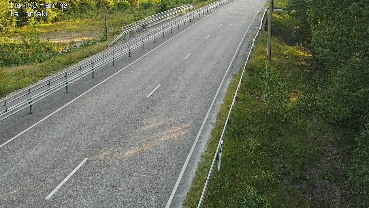 Weather Camera Image Road 170 Hamina, Tallinmäki, Hamina, Kymenlaakso